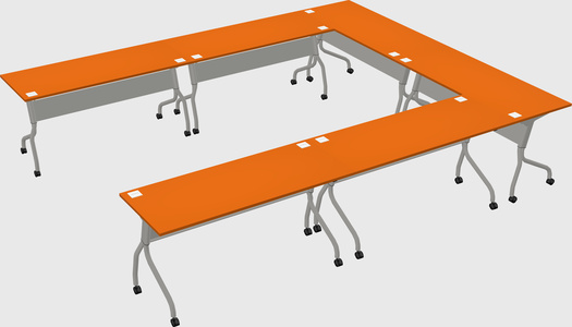 Training table u-shape