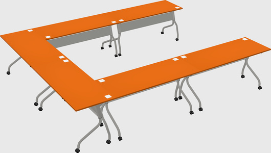 Training table u-shape