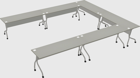 Training table u-shape