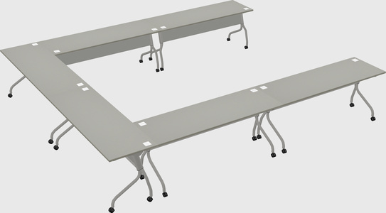Training table u-shape