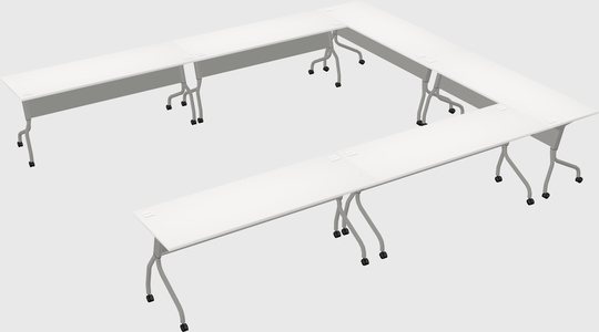 Training table u-shape