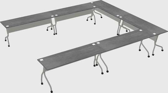 Training table u-shape