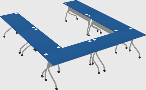 Training table u-shape