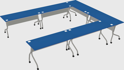 Training table u-shape