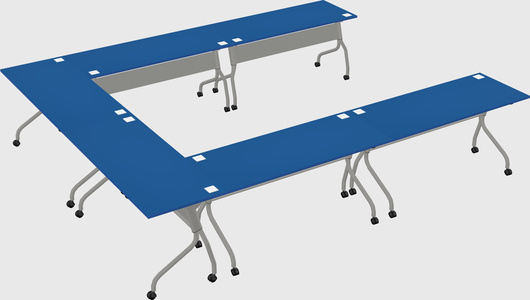 Training table u-shape