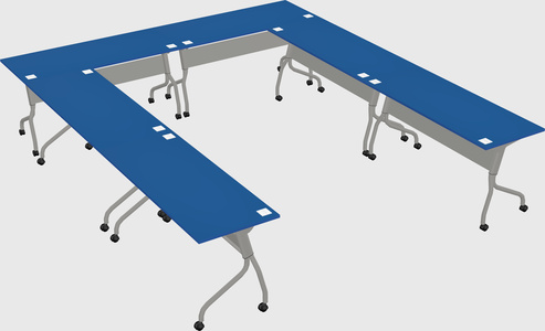 Training table u-shape