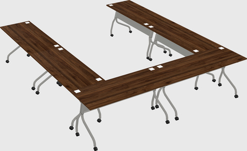 Training table u-shape