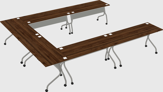 Training table u-shape