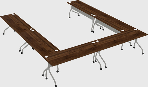 Training table u-shape