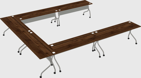 Training table u-shape