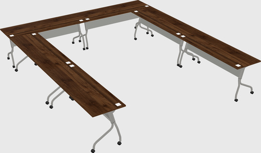 Training table u-shape