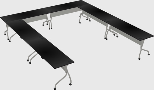 Training table u-shape