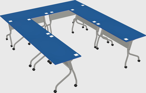 Training table u-shape