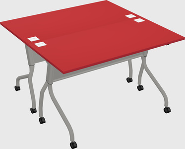 Flip-top desk