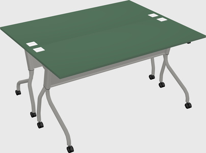 Flip-top desk