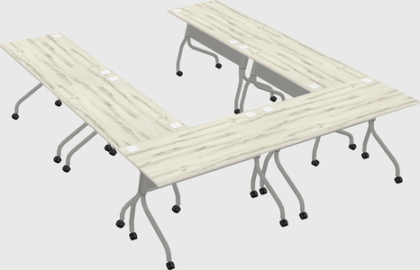 Training table u-shape