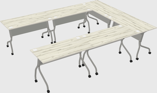 Training table u-shape