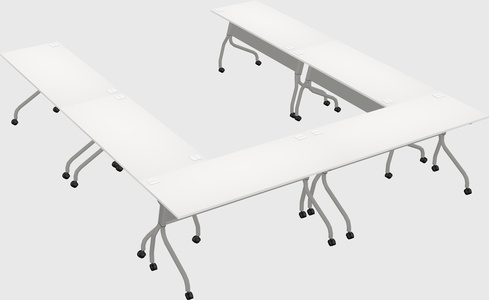 Training table u-shape