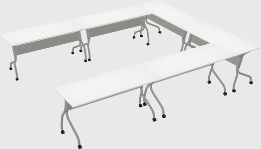 Training table u-shape