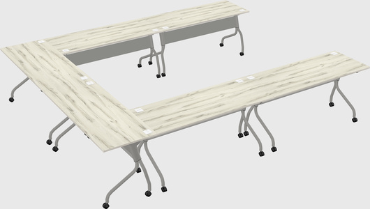 Training table u-shape