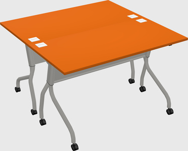Flip-top desk