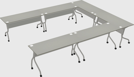 Training table u-shape