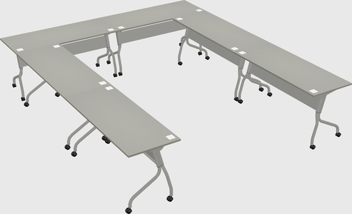 Training table u-shape