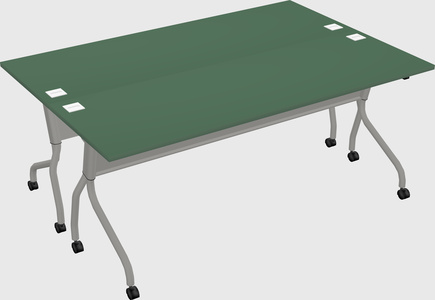 Flip-top desk