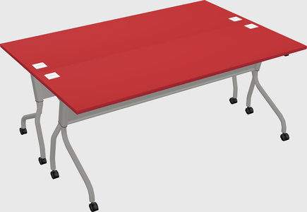 Flip-top desk