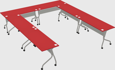 Training table u-shape