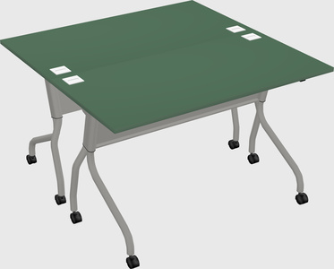 Flip-top desk