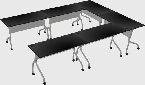 Training table u-shape