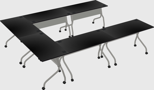 Training table u-shape
