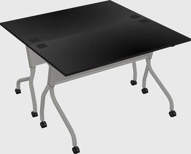 Flip-top desk