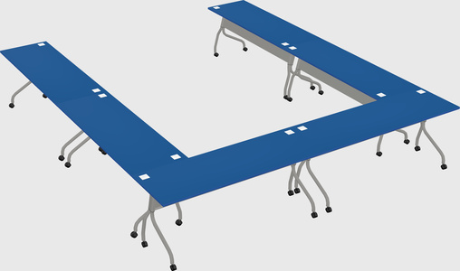 Training table u-shape