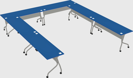 Training table u-shape