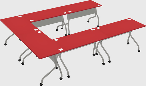 Training table u-shape