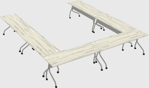 Training table u-shape