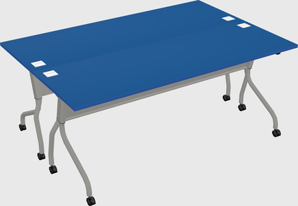 Flip-top desk