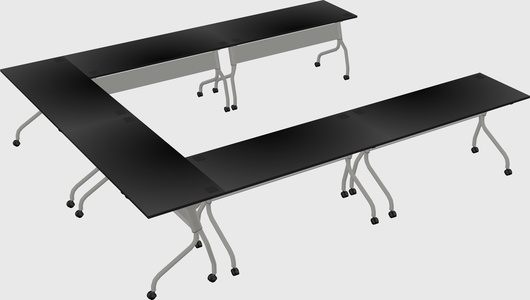 Training table u-shape