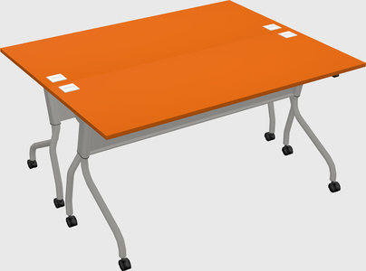 Flip-top desk