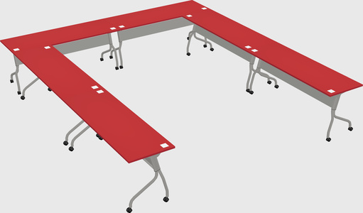 Training table u-shape