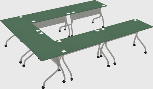 Training table u-shape