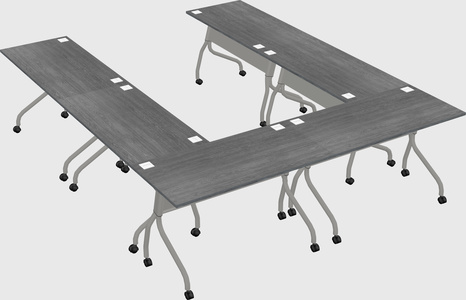 Flip-top desk