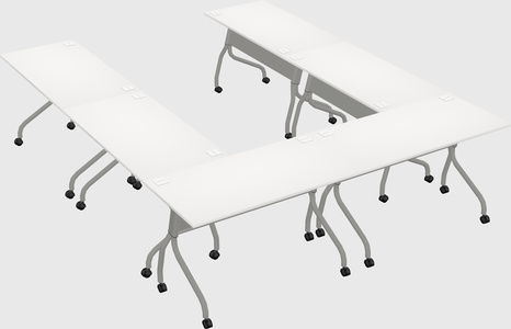 Training table u-shape
