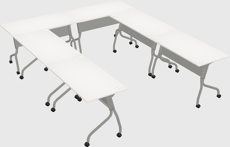 Training table u-shape