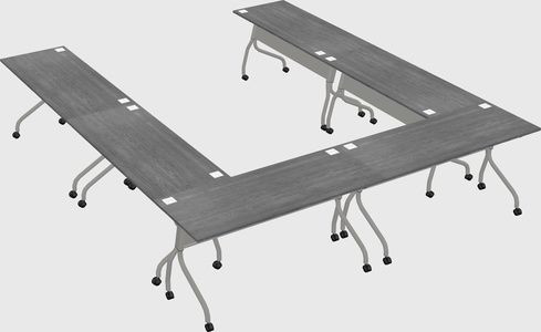 Training table u-shape
