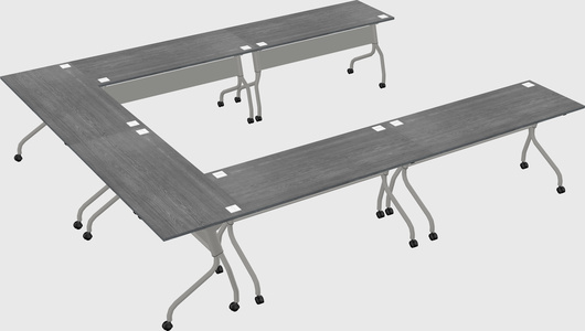 Training table u-shape