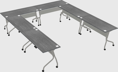 Training table u-shape