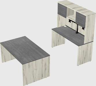 Parallel desk